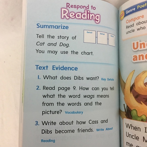 Grade 2 Reading Level Books Paired Read McGraw-Hill Fiction Fantasy Poetry - Picture 12 of 16